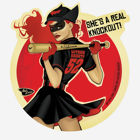 Stickers: BombshellBeauties! "She's a Real Knockout!"