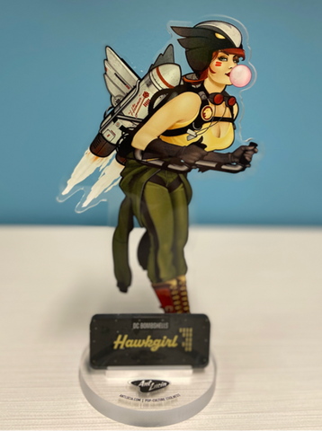 Acrylic Bombshells! Hawkgirl Standee