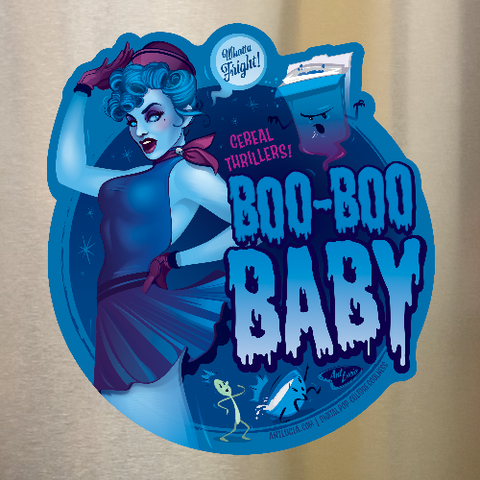 Magnets: CerealThrillers! BooBooBaby