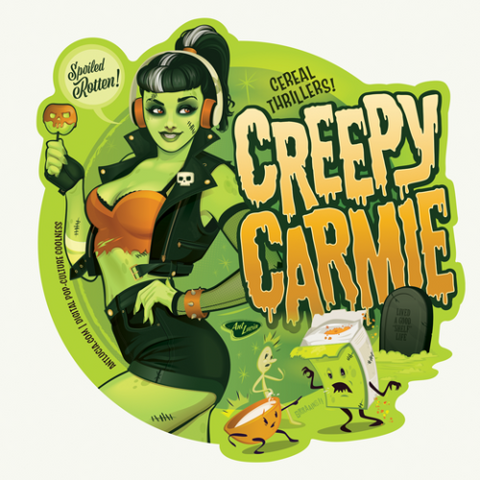 Stickers: CerealThrillers! CreepyCarmie