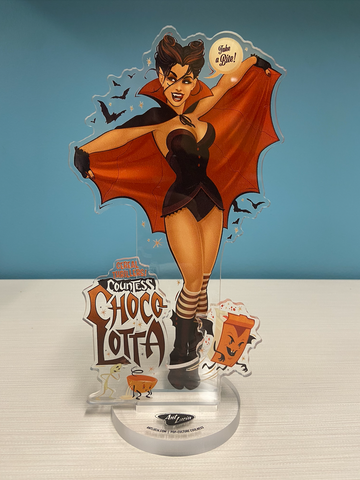 Acrylic Cereal Thrillers! Choco-Lotta Standee