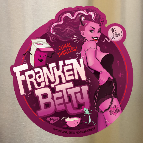 Magnets: CerealThrillers! FrankenBetty