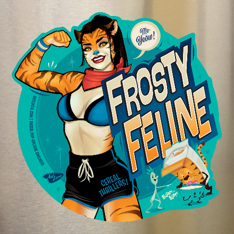 Magnets: CerealThrillers! FrostyFeline