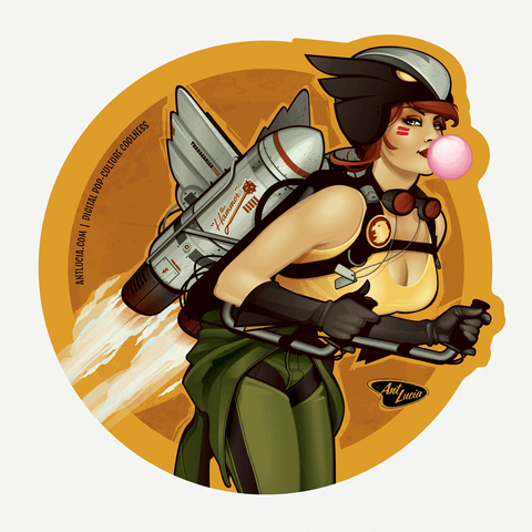 Stickers: BombshellBeauties! TheHawkGirl