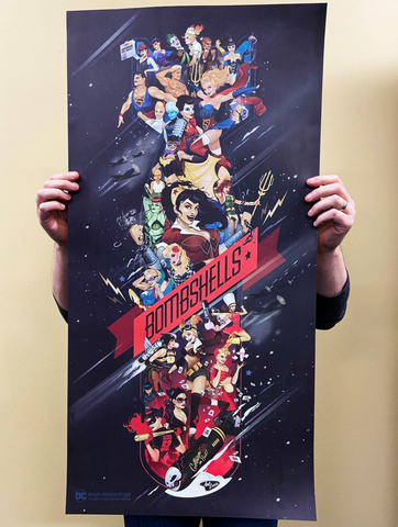 18x36 Bombshells Celebration Poster