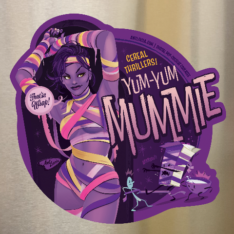 Magnets: CerealThrillers! YumYumMummie