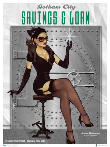 18x24 DC Bombshells Poster - Catwoman