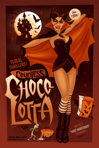 12x18 CerealThrillers! CHOCO-LOTTA