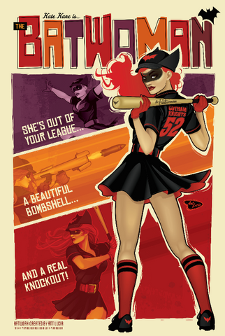 12x18 DC Bombshells Batwoman