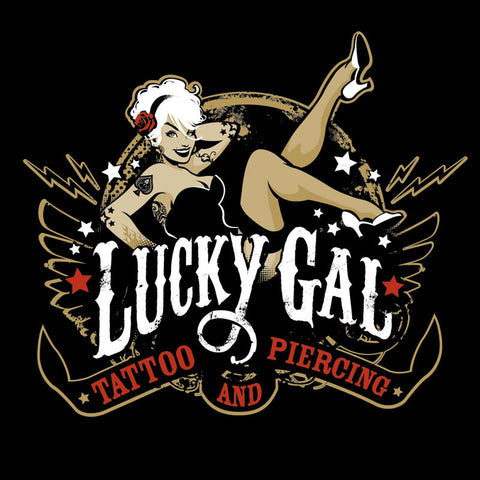 Print: LuckyGal Tattoo & Piercing