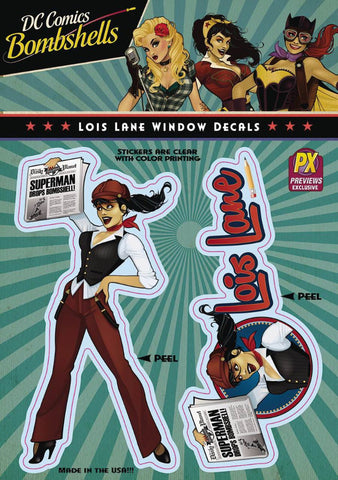 Stickers: The DC Bombshells - Lois Lane