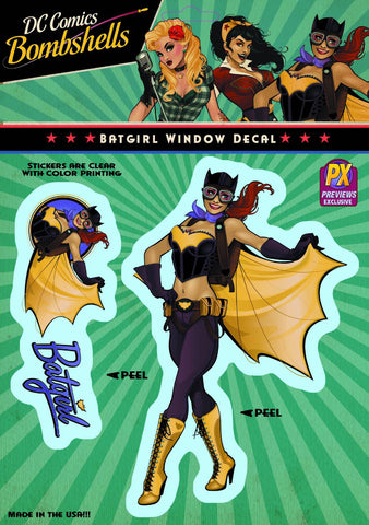 Stickers: The DC Bombshells - BatGirl