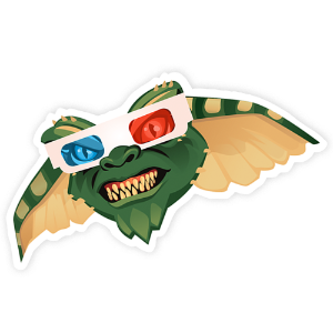 Magnets: Gremlins! 3DGlasses
