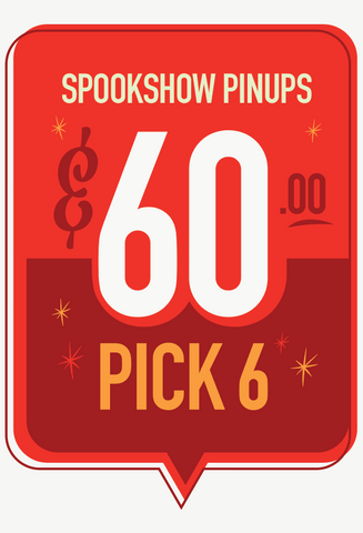 Spookshow - 6 Pack! Choose your own!