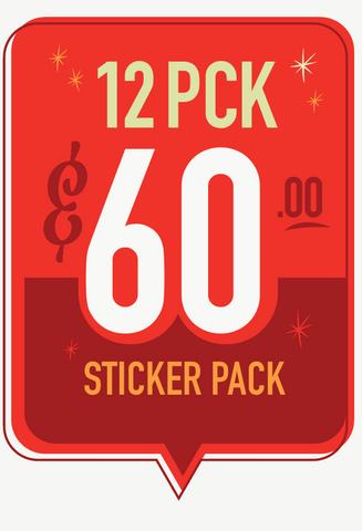 Stickers: 12 Pack! "Cereal Thrillers!"