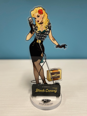 Acrylic Bombshells! Black Canary Standee | AntLucia.com