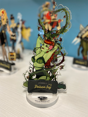 Acrylic DC Bombshells - ALL 9 Standees!