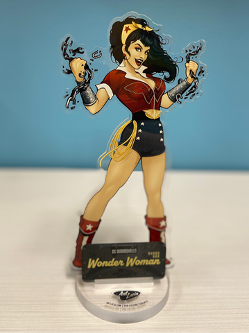 Acrylic DC Bombshells WonderWoman Standee