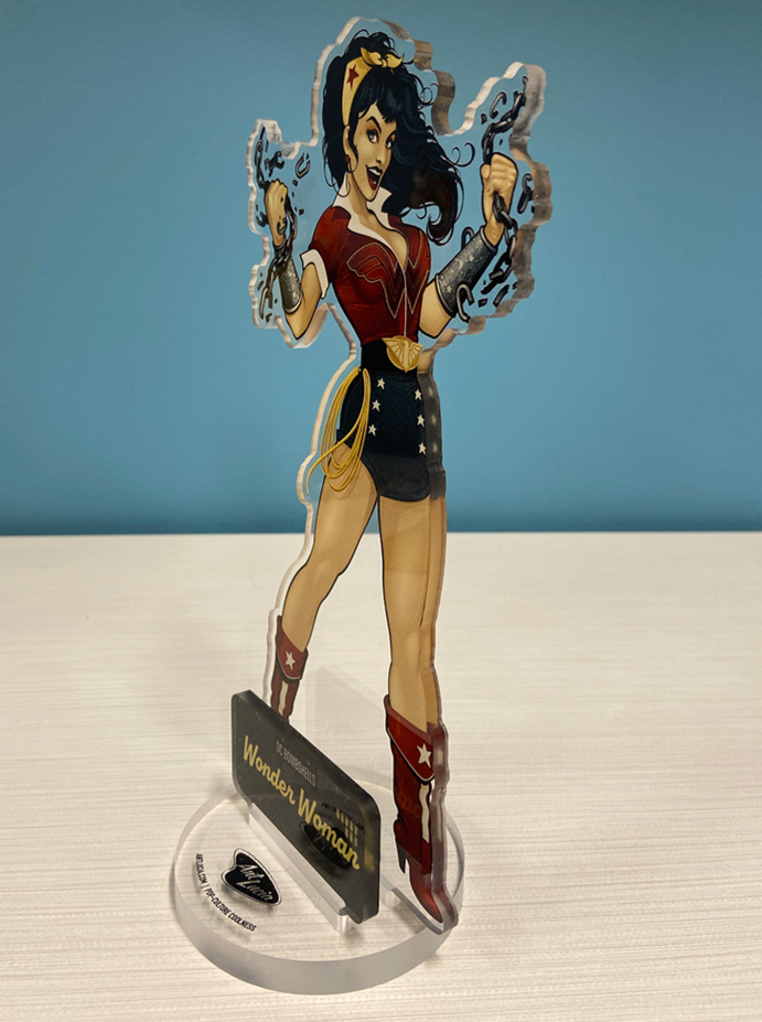 Acrylic Bombshells! WonderWoman Standee | AntLucia.com Acrylic Bombshells! WonderWoman Standee | AntLucia.com