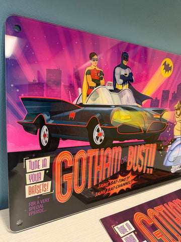 15x30 Acrylic Wall Art - Gotham or Bust!