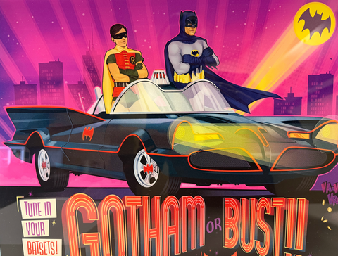 15x30 Acrylic Wall Art - Gotham or Bust!