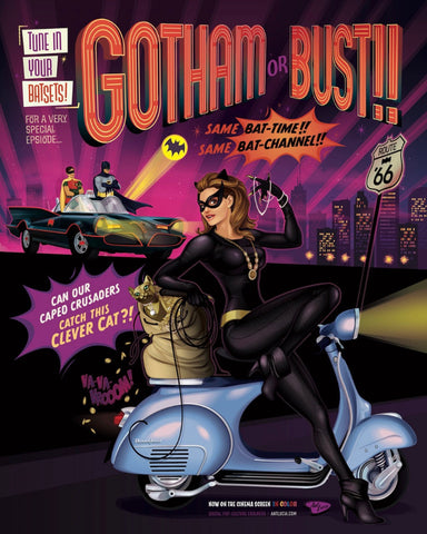 16x20 "Gotham or Bust"