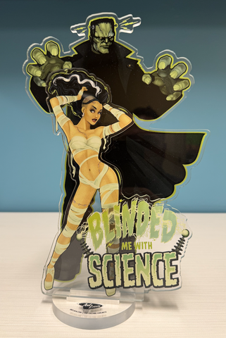 Acrylic Spookshows! "Blinded with Science" Deluxe Standee