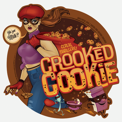 Stickers: CerealThrillers! CrookedCookie