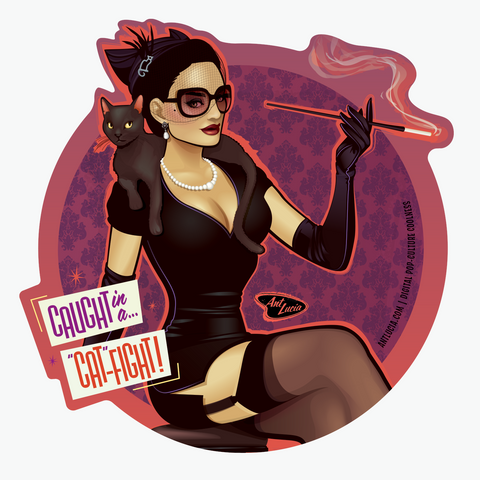 Stickers: BombshellBeauties! Catwoman
