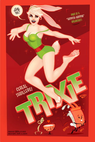 12x18 CerealThrillers! TRIXIE