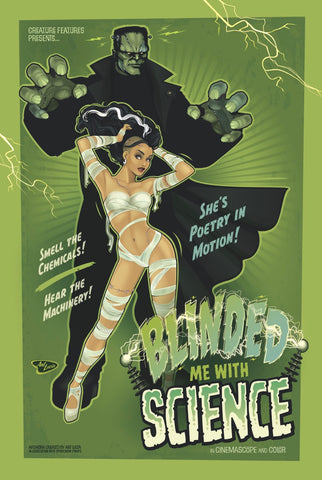 12x18 CreatureFeatures "Blinded With Science"