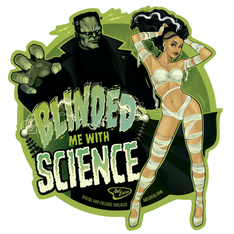 Stickers: CreatureFeatures! - "Blinded Me with Science"