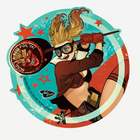 Stickers: BombshellBeauties! Harley Quinn