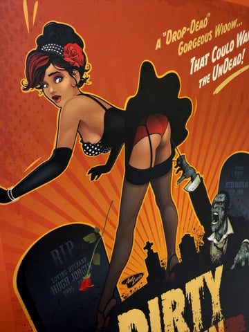 12x18 CreatureFeatures "DirtyRotten Scoundrel"