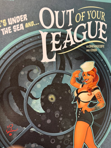 12x18 CreatureFeatures "Out of Your League"
