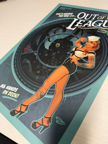 12x18 CreatureFeatures "Out of Your League"