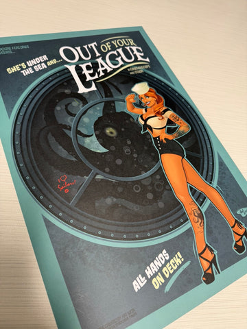 12x18 CreatureFeatures "Out of Your League"