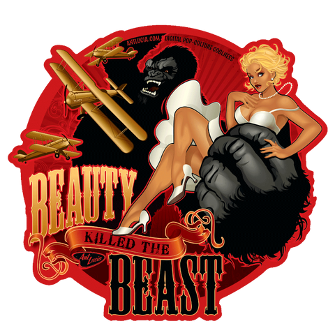 Stickers: CreatureFeatures! - "Beauty Killed the Beast"