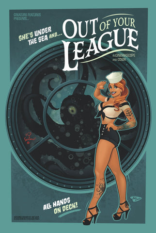 12x18 CreatureFeatures "Out of Your League"