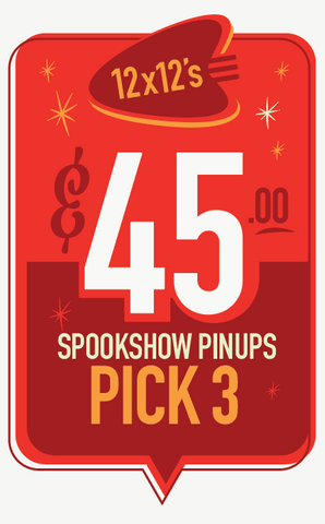 Spookshow Pinups Series - Pick 03