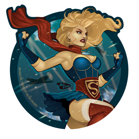 Stickers: BombshellBeauties! SuperGirl