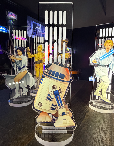 Acrylic Space Rebels! AstromechDroid Standee