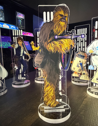 Acrylic Space Rebels! Wookie Standee