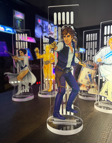 Acrylic Space Rebels! Smuggler Standee