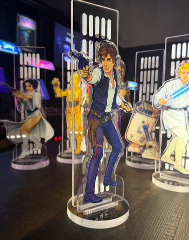 Acrylic Space Rebels! Smuggler Standee