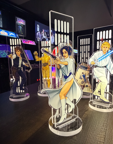 Acrylic Space Rebels! Princess Standee