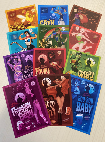 12 Pack - 5x7 Minicards CerealThrillers!
