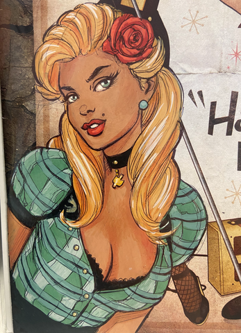 Black Canary Original Sketch Cover