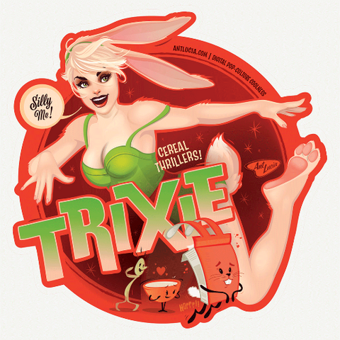 Stickers: CerealThrillers! Trixie