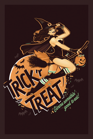 12x18 Halloween! "Trick'r Treat!"